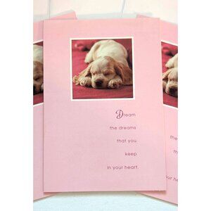 Set of 3 Hallmark Cute Puppy Dog Valentine Cards Early 2000's Y2K Vintage